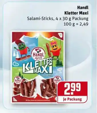 REWE Kaufpark Handl Kletter Maxi Angebot