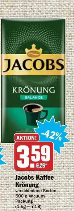 Hit Jacobs Kaffe Kronung Angebot