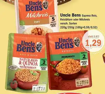 Aktiv Irma Uncle Bens Express Reis Reis&korn Oder Milchreis Angebot