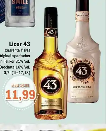 Aktiv Irma Licor 43 Angebot