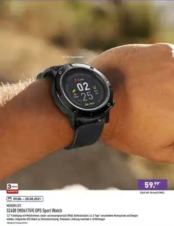 Aldi Nord Medion Life S2400 Gps Sport Watch Angebot