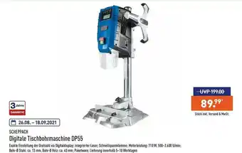 Aldi Nord Scheppach Digitale Tischborhmaschine Dp55 Angebot