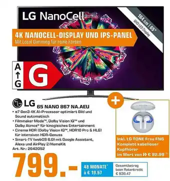 Saturn Lg 65 Nano 867 Na.aeu Angebot