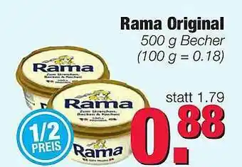 Edeka Scherer Rama Original Angebot