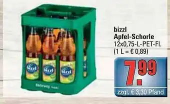 alldrink Bizzl Apfel-schorle Angebot