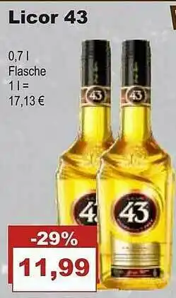 Bilgro Licor 43 Angebot