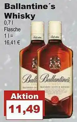 Bilgro Ballantine's Whisky Angebot