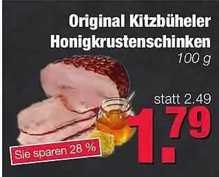 Edeka Scherer Original Kitzbüheler Honigkrustenschinken Angebot