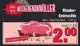 Edeka Scherer Rinder-entrecôte Angebot