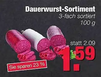 Edeka Scherer Dauerwurst-sortiment Angebot