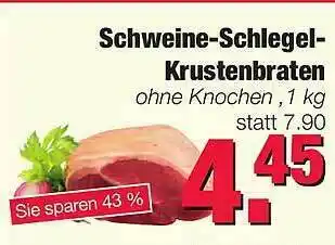 Edeka Scherer Schweine-schlegel-krustenbraten Angebot