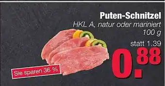 Edeka Scherer Puten-schnitzel Angebot