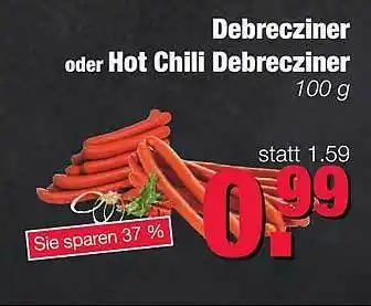 Edeka Scherer Debrecziner Oder Hot Chili Debrecziner Angebot