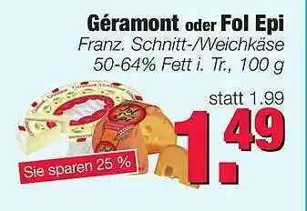 Edeka Scherer Géramont Oder Fol Epi Angebot