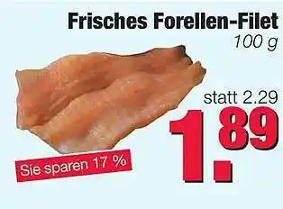 Edeka Scherer Frisches Forellen-filet Angebot