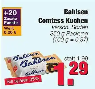 Edeka Scherer Bahlsen Comtess Kuchen Angebot