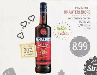 Edeka Struve Ramazzotti Kräuterliköre Angebot