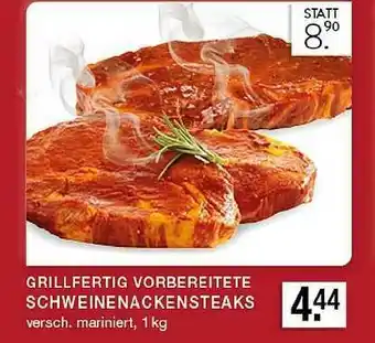 Edeka Zurheide Grillfertig Vorbereitete Schweinenackensteaks Angebot