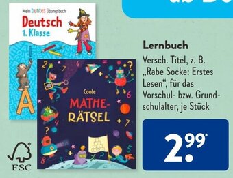 Aldi Süd Lernbuch Angebot