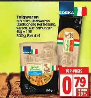 Elli Markt Edeka Teigwaren Angebot