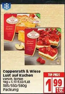 Elli Markt Coppenrath & Wiese Lust Auf Kuchen Angebot