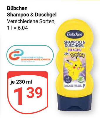 Globus Bübchen Shampoo & Duschgel 230ml Angebot