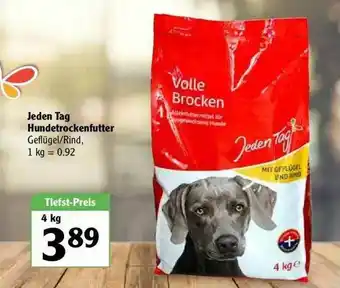 Globus Jeden Tag Hundetrockenfutter Angebot