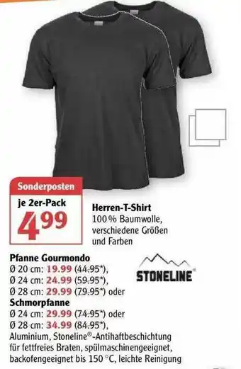 Globus Pfanne Gourmondo Oder Schmorpfanne Stoneline Angebot