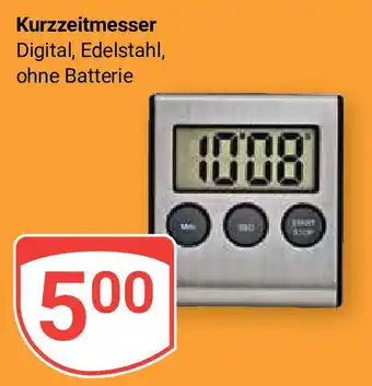 Globus Kurzzeitmesser Digital, Edelstahl, ohne Batterie Angebot