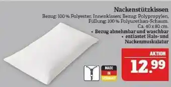 Marktkauf Nackenstützkissen Angebot