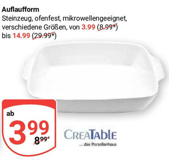 Globus CreaTable Auflaufform Angebot