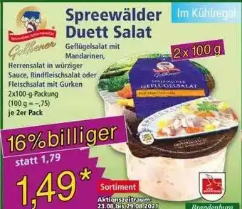 Norma Spreewälder Duett Salat Angebot