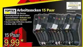 Norma Toptex Arbeitssocken 15 Paar Angebot