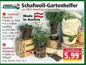 Norma Power Garden Schafwoll Gartenhelfer Angebot