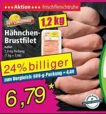 Norma Gur Langenhof Hähnchen Brustfilet Angebot