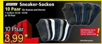 Norma Toptex Sneaker-socken 10 Paar Angebot