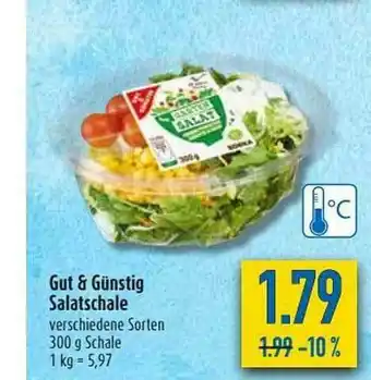 diska Gut & Günstig Salatschale Angebot