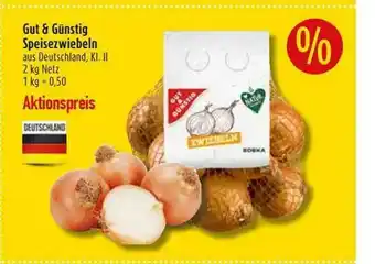 diska Gut & Günstig Speisezwiebeln Angebot