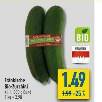 diska Fränkische Bio-zucchini Angebot