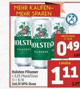 Marktkauf Holsten Pilsener Angebot