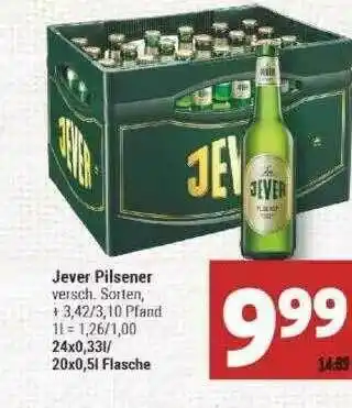 Marktkauf Jever Pilsener Angebot