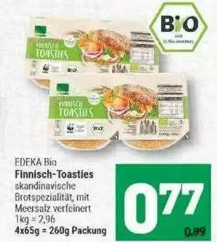 Marktkauf Edeka Bio Finnisch-toasties Angebot