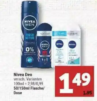 Marktkauf Nivea Deo Angebot