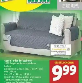 Marktkauf Sessel- Oder Sofaschoner Angebot