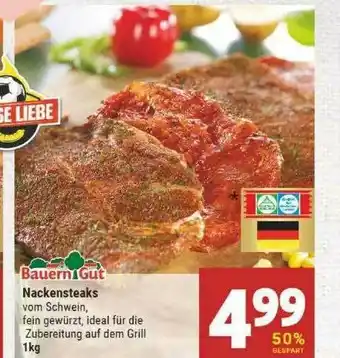 Marktkauf Bauern Gut Nackensteaks Angebot