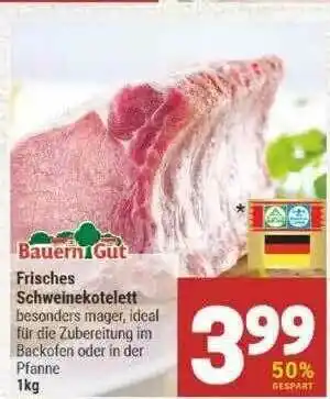 Marktkauf Bauern Gut Frisches Schweinekotelett Angebot