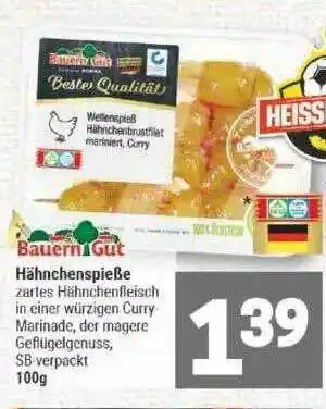 Marktkauf Bauern Gut Hähnchenspieße Angebot