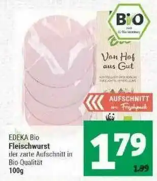 Marktkauf Edeka Bio Fleischwurst Angebot