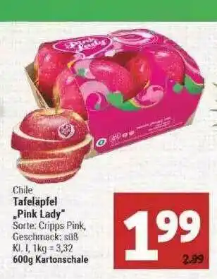 Marktkauf Tafeläpfel „pink Lady” Angebot