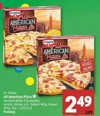 Marktkauf Dr Oetker All American Pizza Angebot